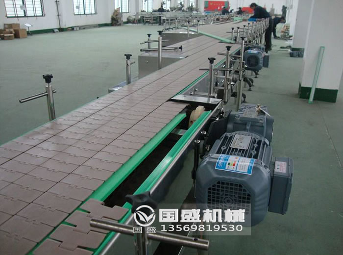 金属链板输送机 金属链板输送机